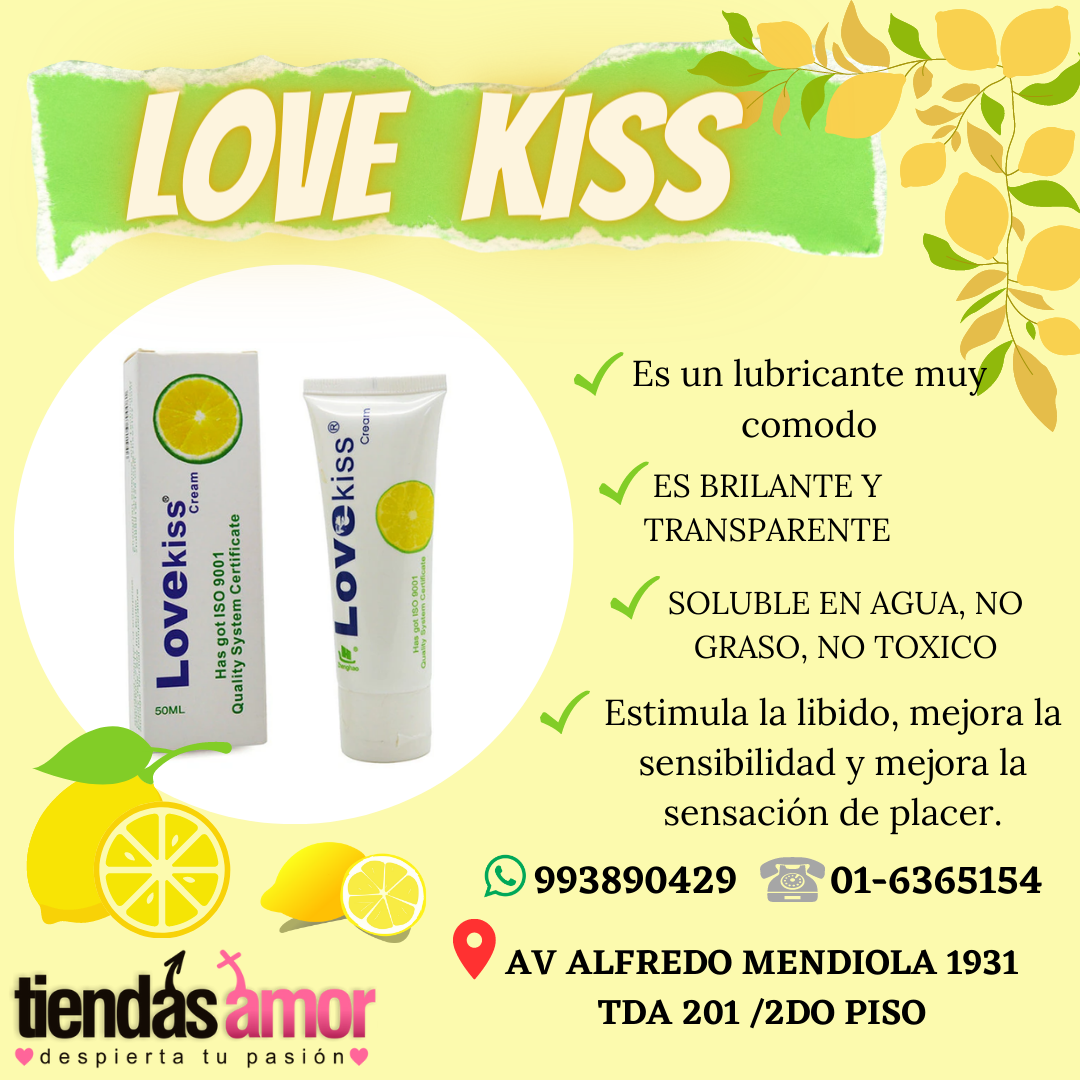  LUBRICANTE LOVE KISS 